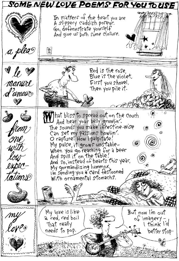 Richard's Poor Almanac on Sunday February 6, 2011 Comic Strip