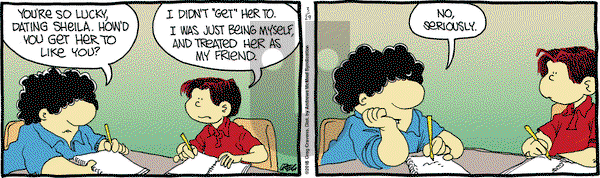 The Buckets on Thursday March 29, 2018 Comic Strip