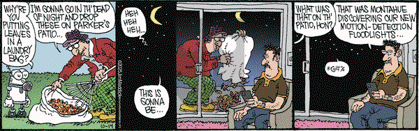 Monty on Tuesday October 14, 2025 Comic Strip