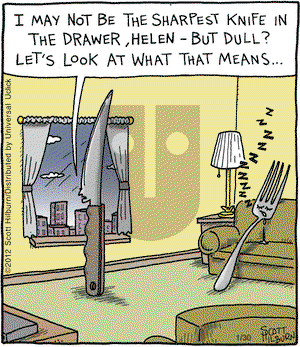 The Argyle Sweater - Monday January 30, 2012 Comic Strip