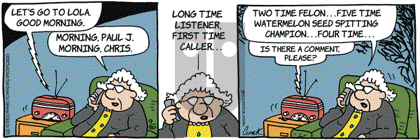 Lola on Thursday September 20, 2012 Comic Strip
