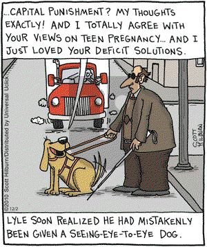 The Argyle Sweater on Thursday December 2, 2010 Comic Strip