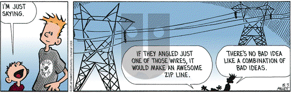 Frazz on Monday August 3, 2015 Comic Strip