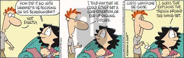 Baby Blues - Saturday October 6, 2012 Comic Strip