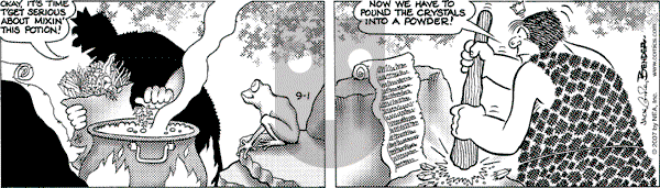 Alley Oop on Saturday September 1, 2007 Comic Strip