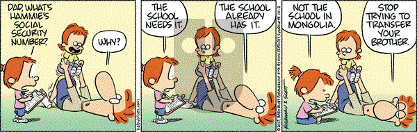 Baby Blues on Monday October 2, 2017 Comic Strip