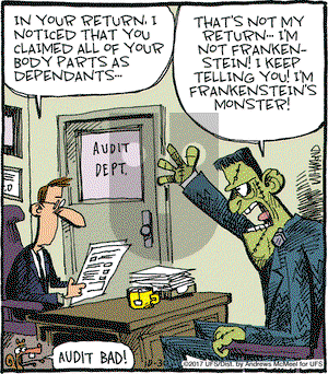Reality Check on Monday October 30, 2017 Comic Strip