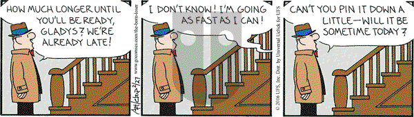 The Born Loser on Saturday February 27, 2016 Comic Strip