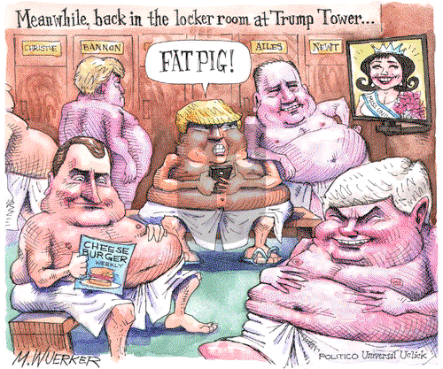 Matt Wuerker - Monday October 3, 2016 Comic Strip