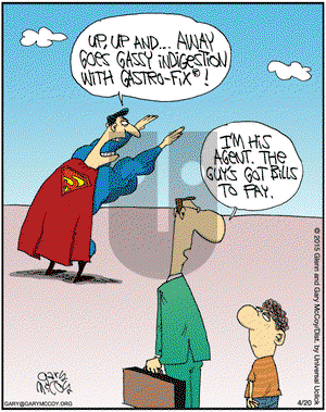 The Flying McCoys on Monday April 20, 2015 Comic Strip