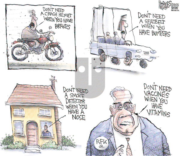Matt Davies on Thursday March 13, 2025 Comic Strip