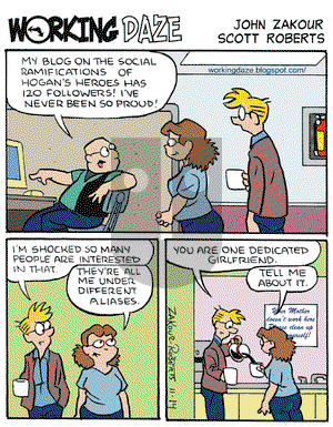 Working Daze on Wednesday January 14, 2009 Comic Strip
