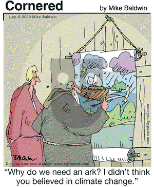 Cornered on Tuesday July 28, 2020 Comic Strip