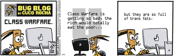 La Cucaracha on Tuesday October 4, 2011 Comic Strip