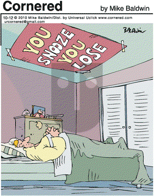 Cornered on Tuesday October 12, 2010 Comic Strip