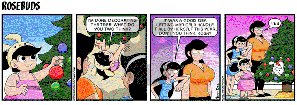 Rosebuds on Wednesday December 21, 2022 Comic Strip