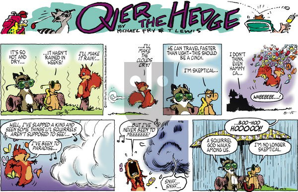 Over the Hedge on Sunday August 15, 2021 Comic Strip