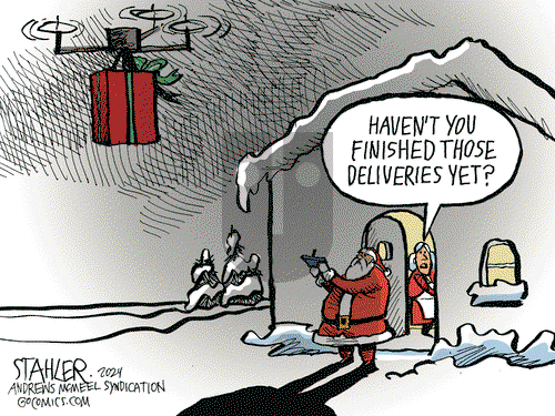Jeff Stahler on Tuesday December 24, 2024 Comic Strip