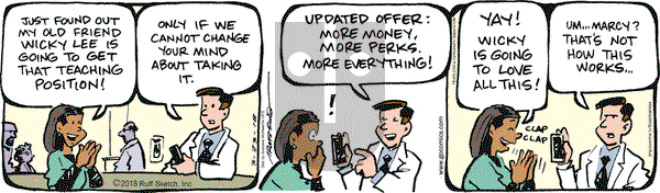 JumpStart on Friday March 23, 2018 Comic Strip