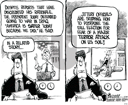 Stuart Carlson on Tuesday July 13, 2004 Comic Strip