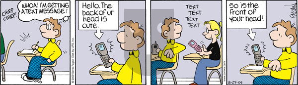 Drabble on Tuesday August 25, 2009 Comic Strip