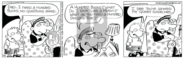 Soup to Nutz - Old on Saturday May 8, 2004 Comic Strip