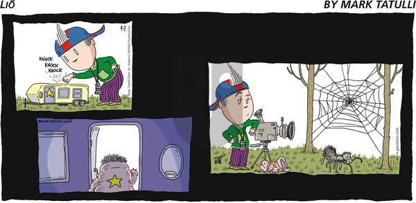 Lio on Sunday April 7, 2019 Comic Strip