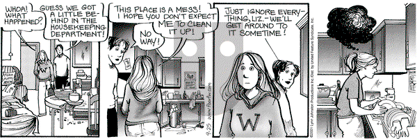 For Better or For Worse on Tuesday September 25, 2001 Comic Strip