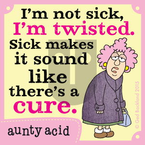 Aunty Acid on Sunday February 1, 2015 Comic Strip
