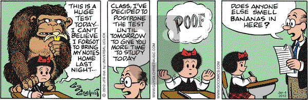 Nancy on Wednesday January 4, 2012 Comic Strip