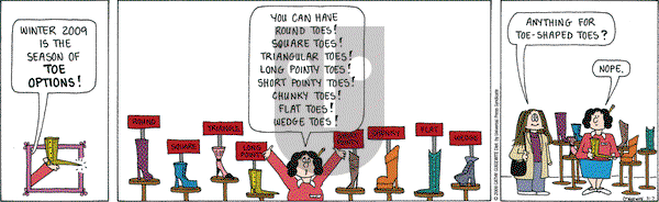 Cathy Classics - Saturday November 7, 2009 Comic Strip