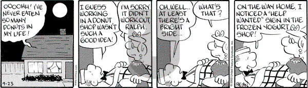 Drabble on Saturday September 23, 2000 Comic Strip