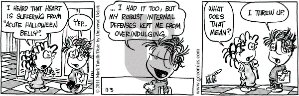 Heart of the City on Thursday November 3, 2011 Comic Strip