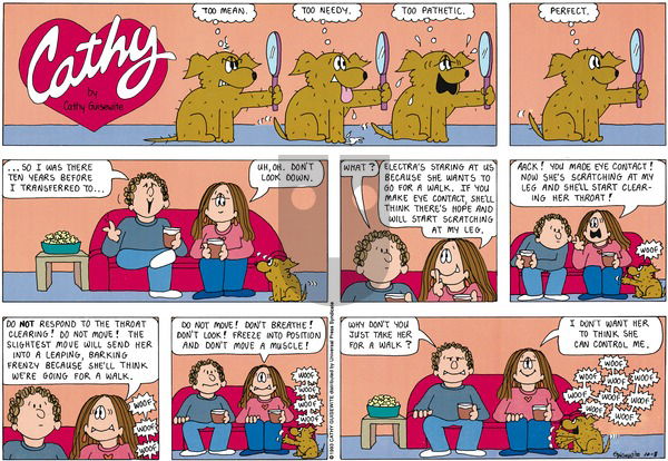 Cathy Classics on Sunday October 8, 2000 Comic Strip