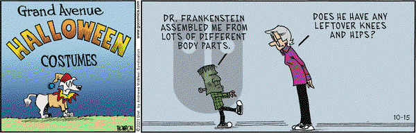 Grand Avenue - Friday October 15, 2021 Comic Strip