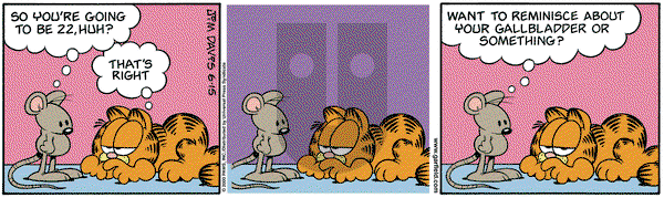 Garfield on Thursday June 15, 2000 Comic Strip