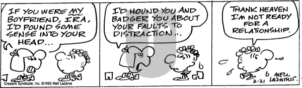 Miss Peach on Friday August 8, 2025 Comic Strip