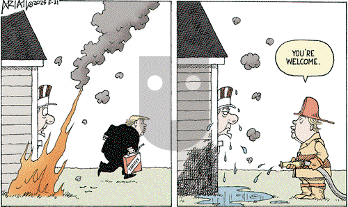 Robert Ariail on Wednesday May 21, 2025 Comic Strip