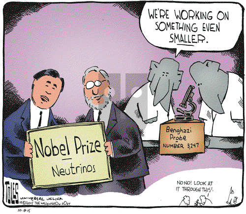 Tom Toles on Thursday October 8, 2015 Comic Strip