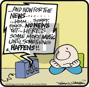 Ziggy on Monday July 16, 2018 Comic Strip