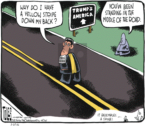 Tom Toles on Friday March 25, 2016 Comic Strip