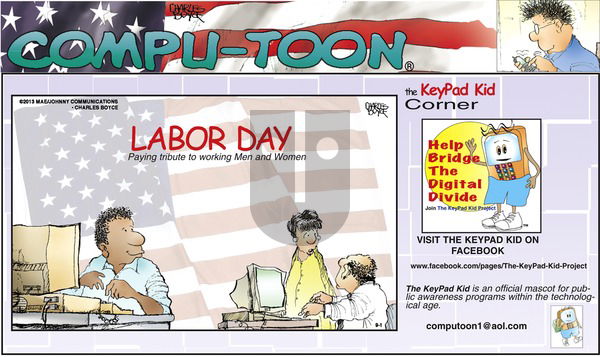 Compu-toon on Sunday September 1, 2013 Comic Strip