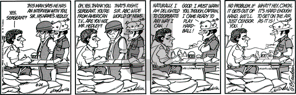 Doonesbury on Tuesday August 24, 1982 Comic Strip