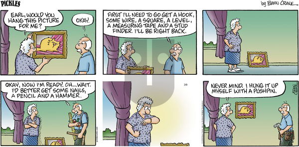 Pickles on Sunday March 9, 2025 Comic Strip