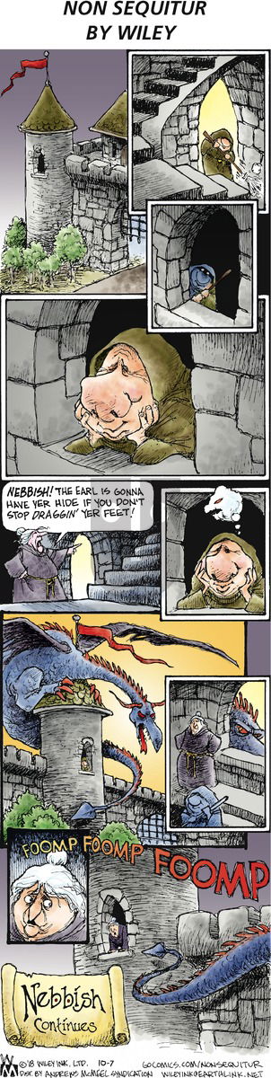 Non Sequitur on Sunday October 7, 2018 Comic Strip