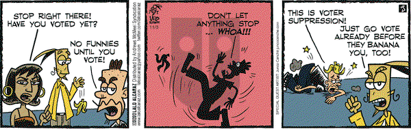 La Cucaracha on Tuesday November 3, 2020 Comic Strip