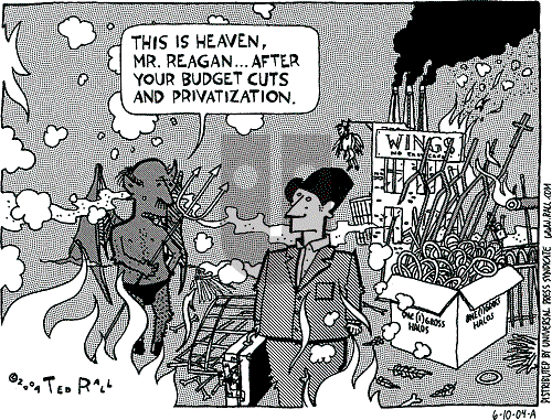 Ted Rall on Thursday June 10, 2004 Comic Strip