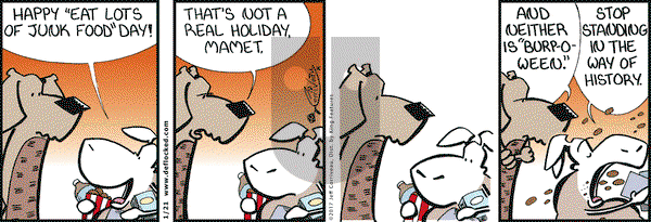 DeFlocked on Saturday January 21, 2017 Comic Strip