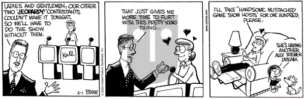 Grand Avenue on Tuesday February 1, 2000 Comic Strip