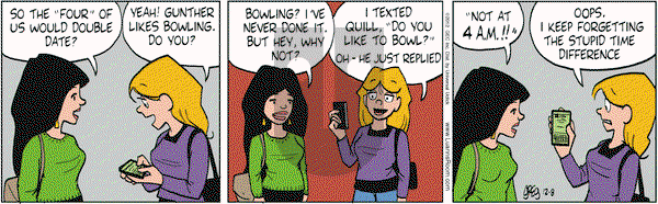 Luann on Saturday December 8, 2012 Comic Strip